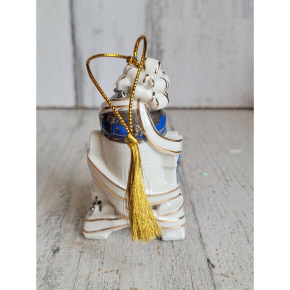 Lenox R2D2 Star Wars robot ornament Xmas white unique - Picture 4 of 7